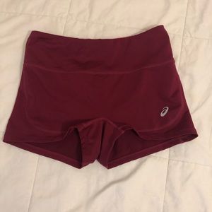 Asics Shorts | Maroon